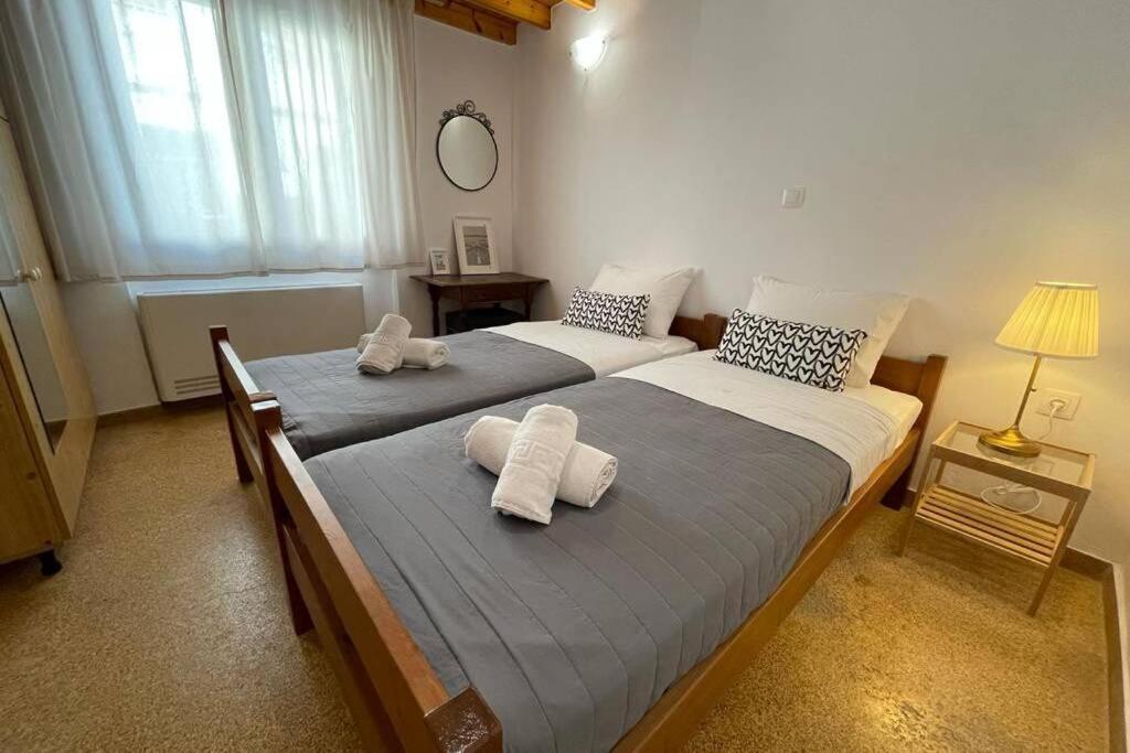 Panos Rooms Modern 3-Bedroom Apartment Ándros المظهر الخارجي الصورة